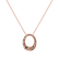 Prívesok s hnedými diamantmi Posh Brilliance4