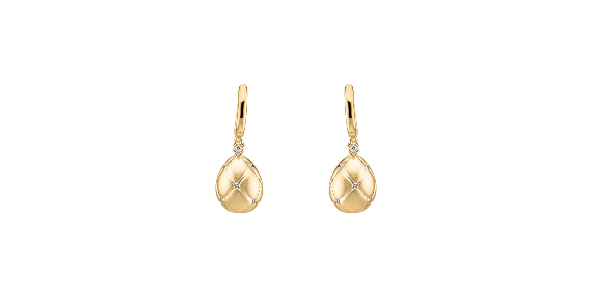 Náušnice s diamantmi Fancy Hero