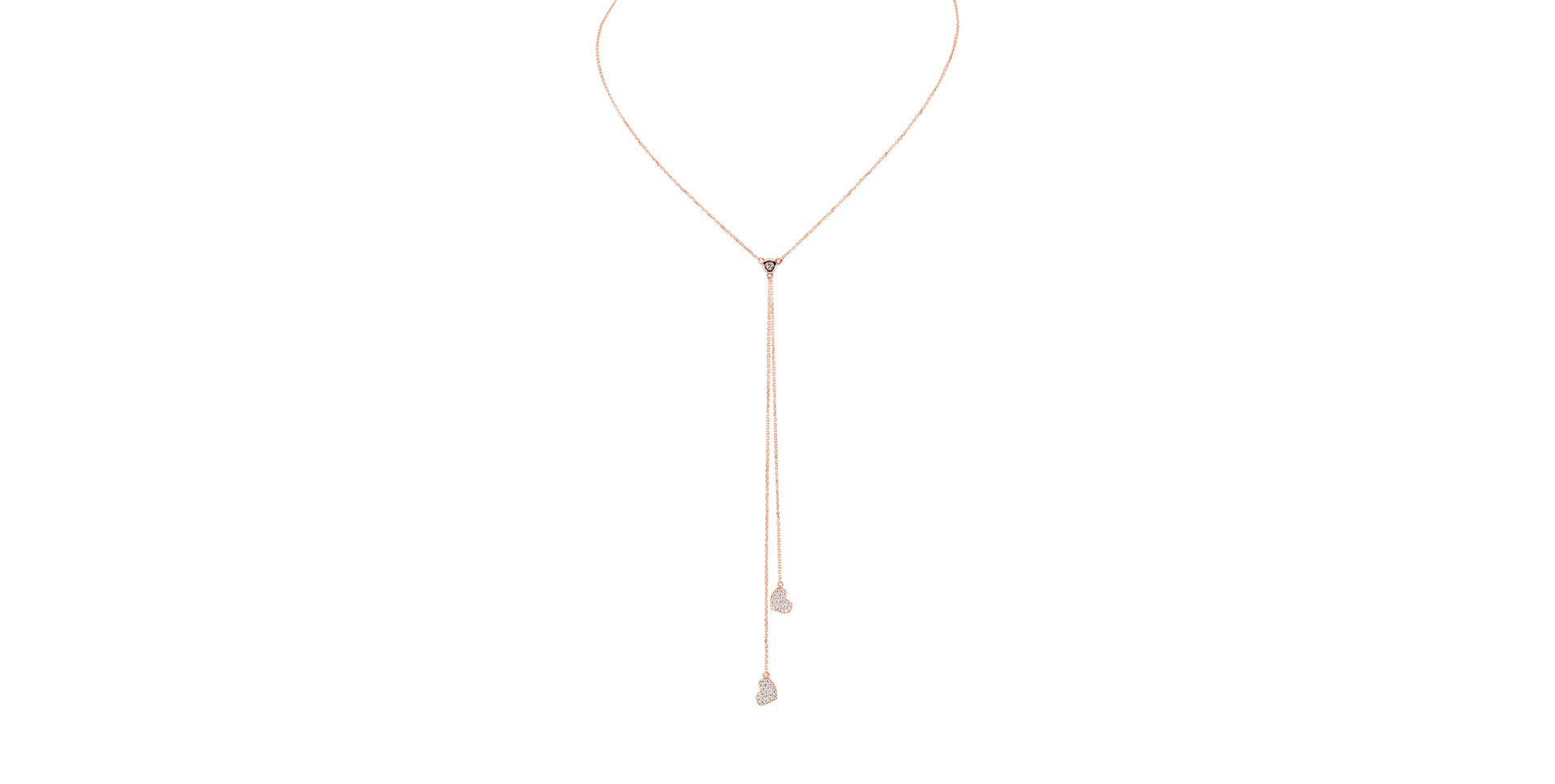 Náhrdelník s diamantmi Faithful Bond