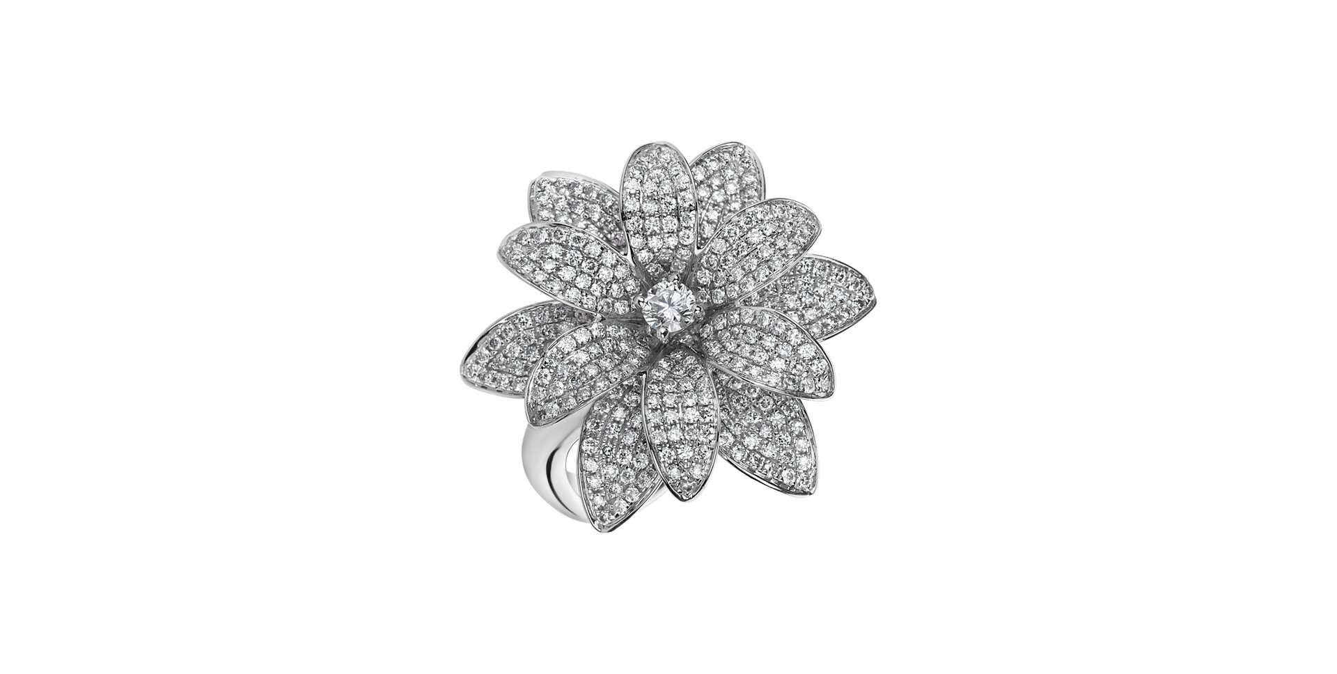 Prsteň s diamantmi Diamond Witchery