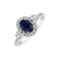 Prsteň s zafírom a diamantmi Windrunner3