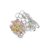 Prsteň s diamantmi Virgin Flower4