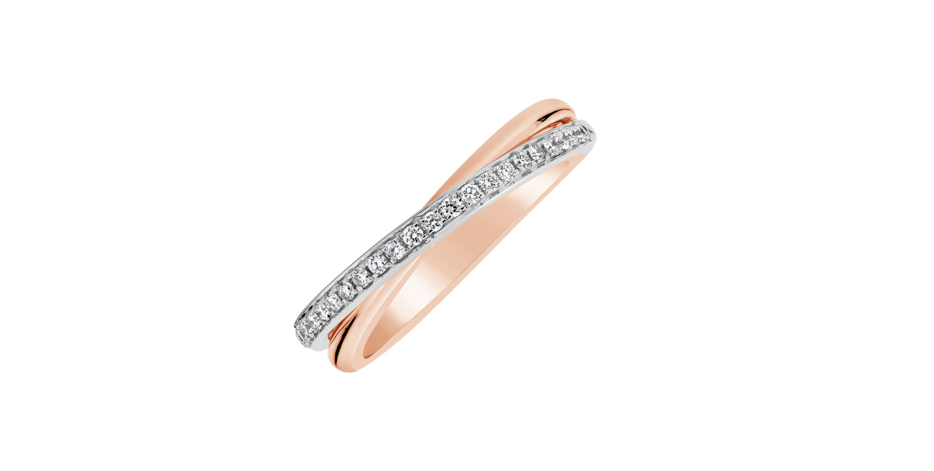 Prsteň s diamantmi Lunar Globe