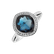 Prsteň s topásom a diamantmi Eternity Bloom4