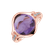 Prsteň s ametystom a diamantmi Réflexion de Violet3