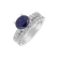 Prsteň s zafírom a diamantmi Sapphire Soul3