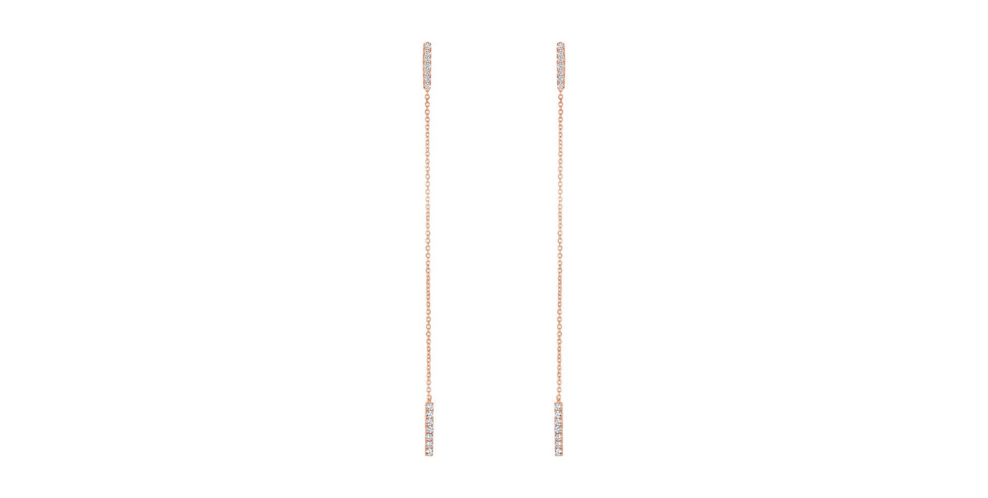 Náušnice s diamantmi Herydea