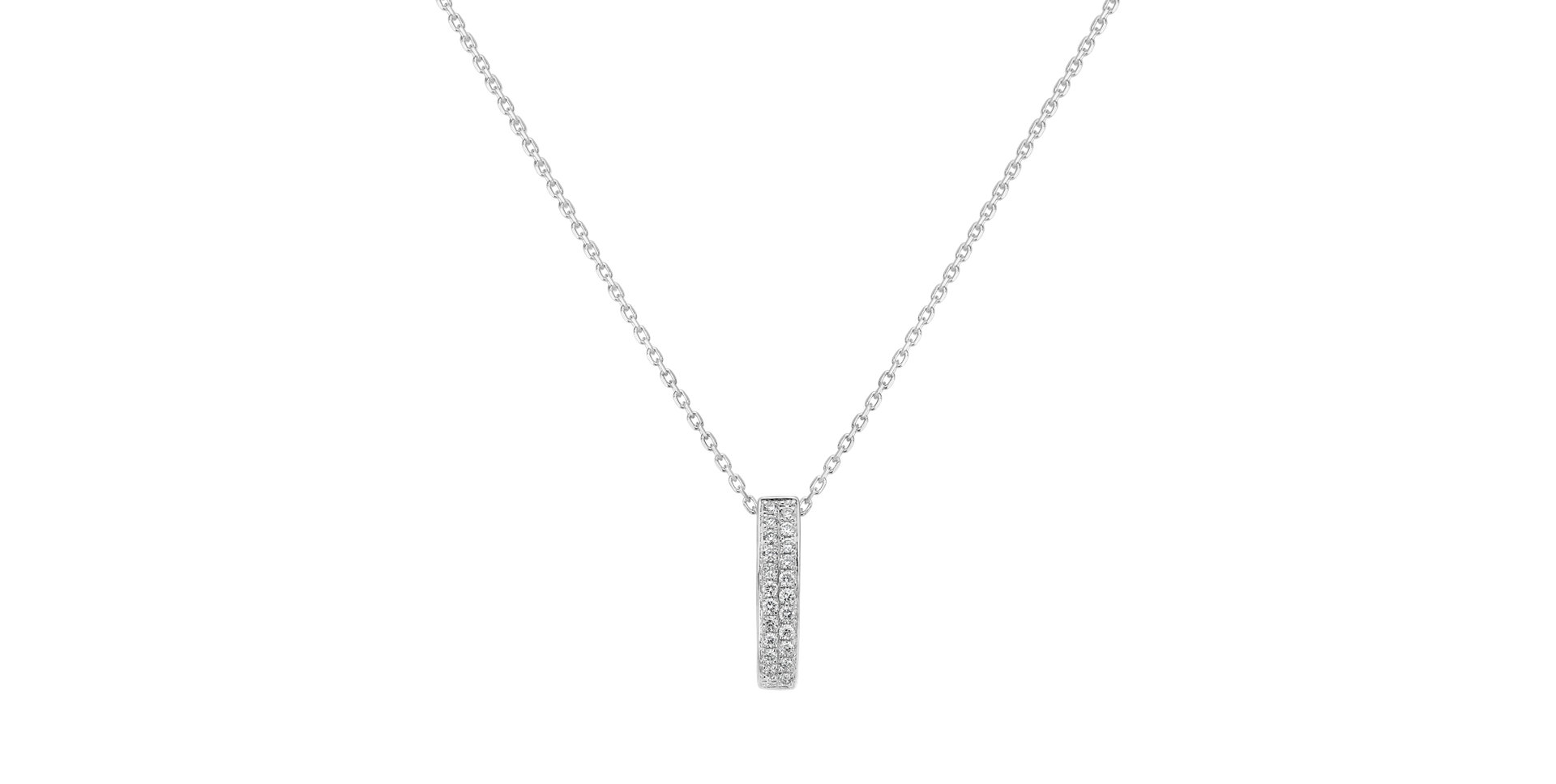 Přívěsok s diamantmi Inferno Night