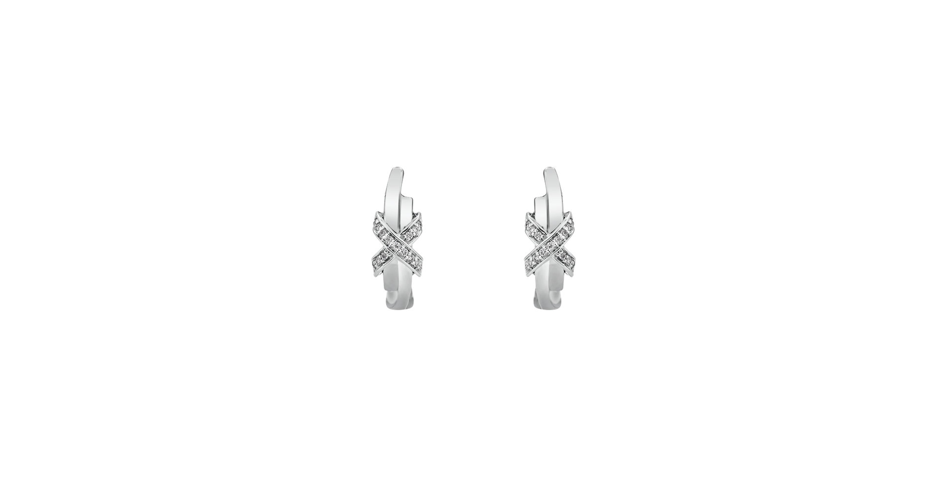 Náušnice s diamantmi Sparkling Galaxy