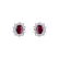 Náušnice s rubínom a diamantmi Moon Witchery4