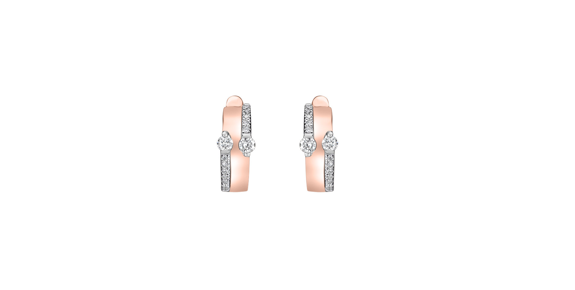 Náušnice s diamantmi Magical Diamonds