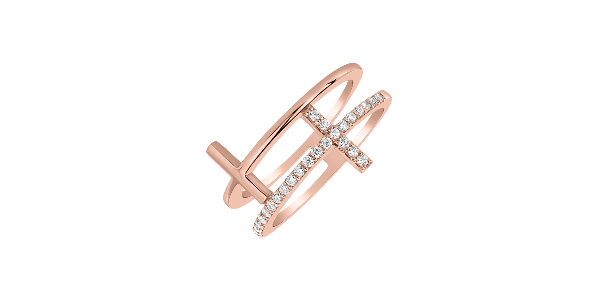 Prsteň s diamantmi Recent Dimension