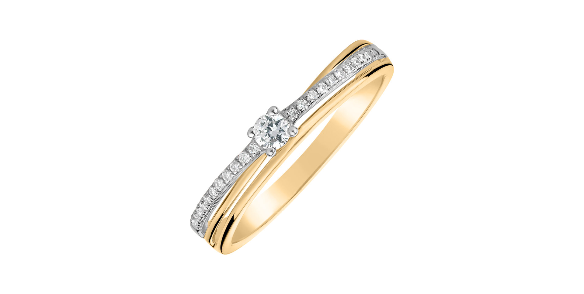 Prsteň s diamantmi Opium Night