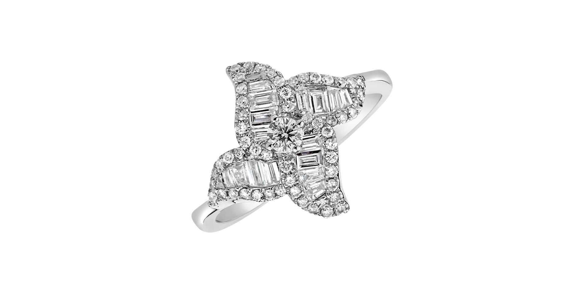 Prsteň s diamantmi Barbolea