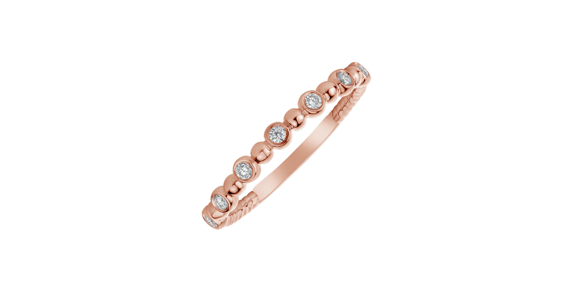 Prsteň s diamantmi Luciano