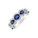 Prsteň s diamantmi a zafírmi Clotilde4