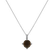 Náhrdelník s quartzom a diamantmi Round Galaxy4