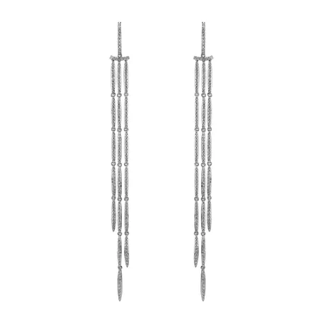 Náušnice s diamantmi Anitha