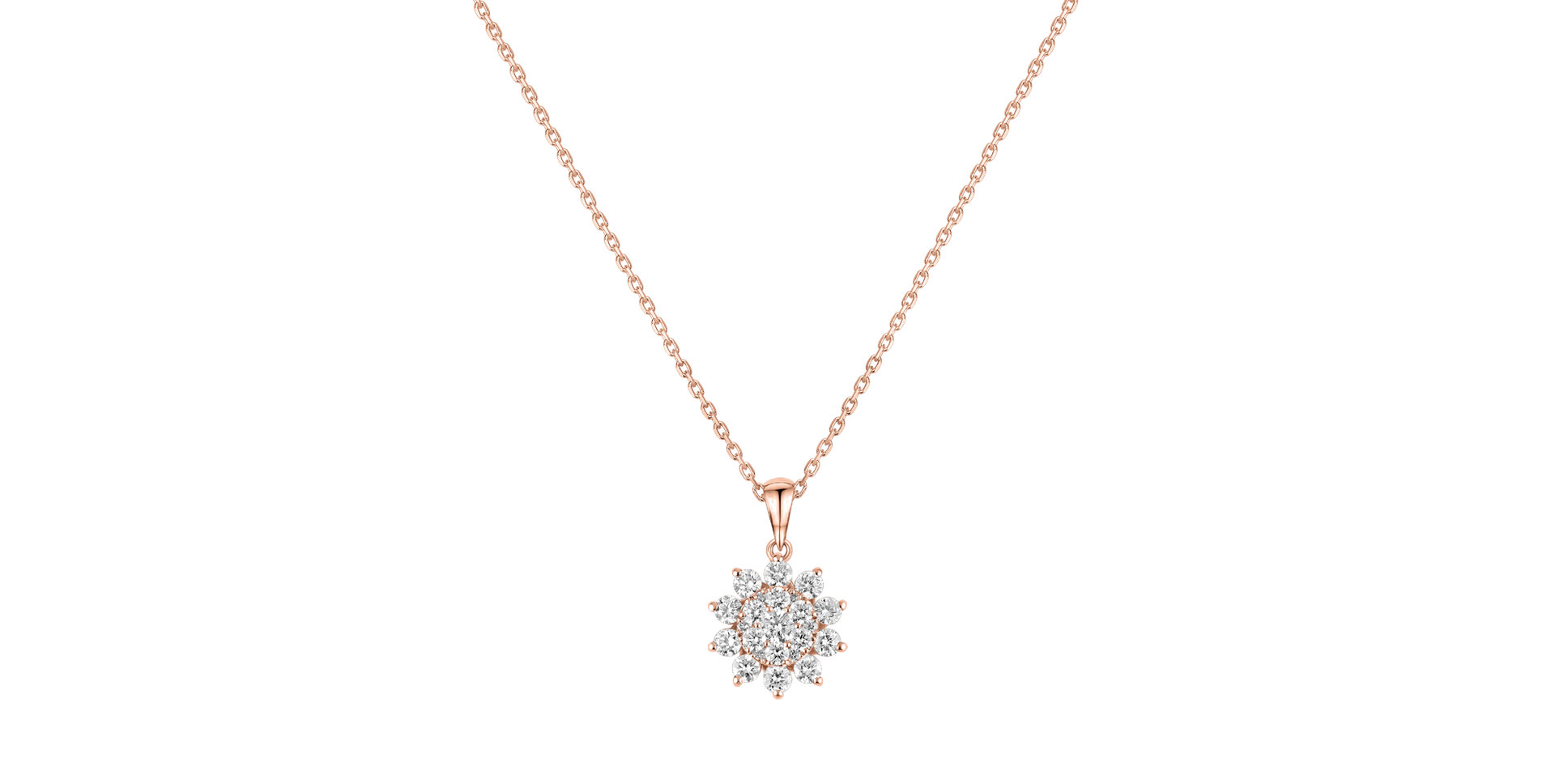 Přívěsok s diamantmi Divine Brilliance