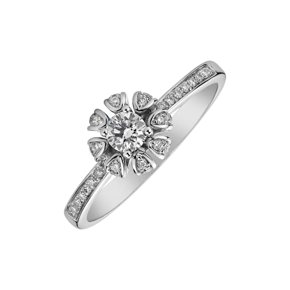 Prsteň s diamantmi Mirabelle