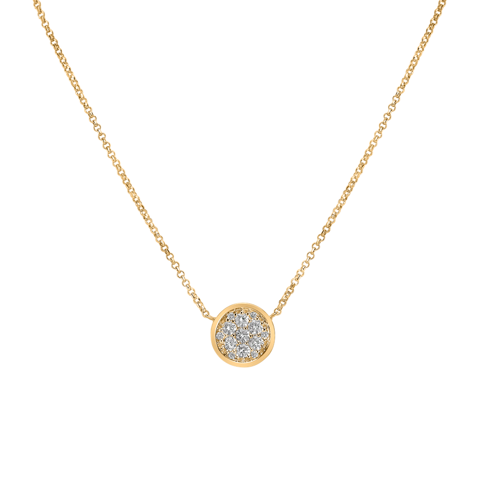 Náhrdelník s diamantmi Vesper Touch