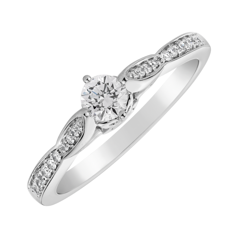 Prsteň s diamantmi Paris