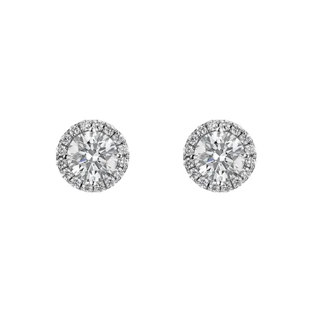 Náušnice s diamantmi Essential Spark