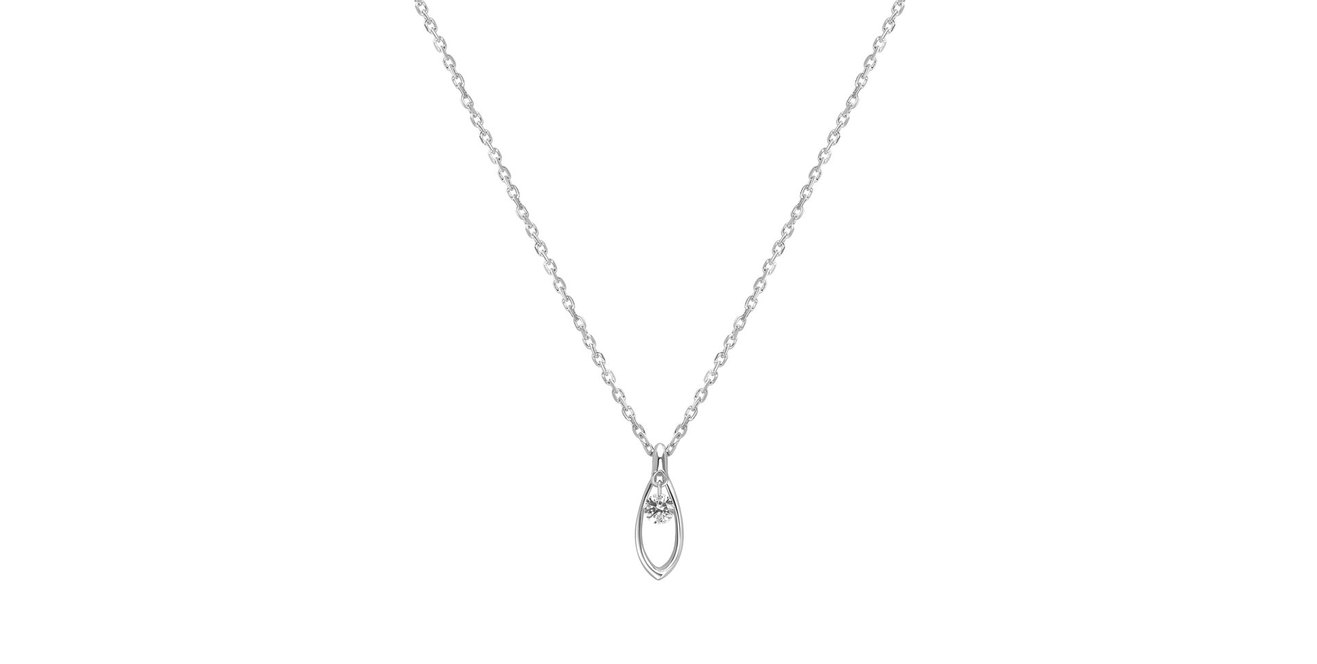 Náhrdelník s diamantom Muse Virtue