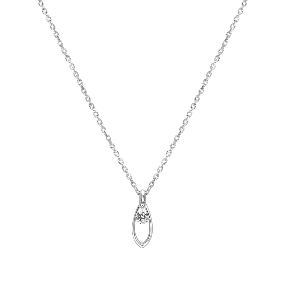 Náhrdelník s diamantom Muse Virtue