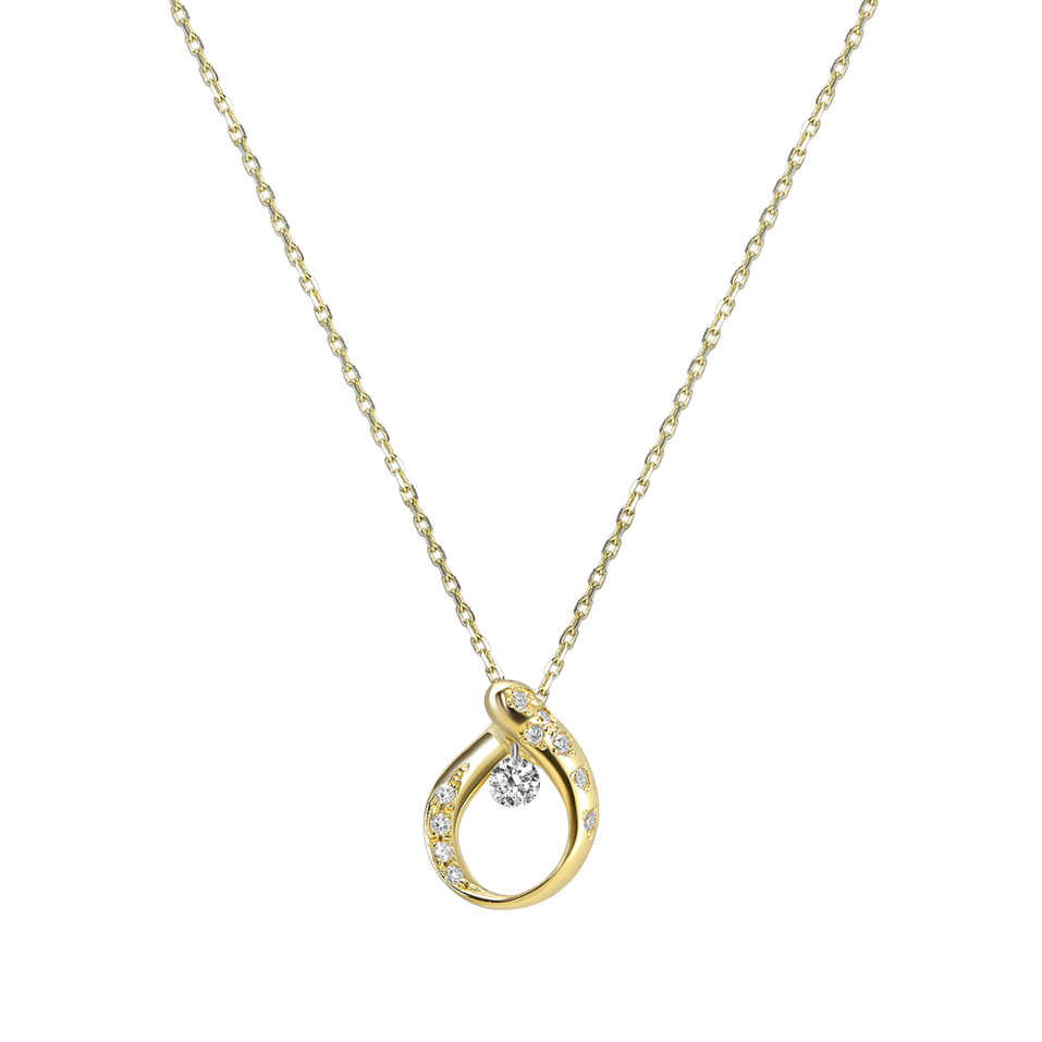 Náhrdelník s diamantmi Muse Glory
