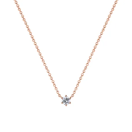 Náhrdelník s diamantom Essential Drop