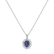 Prívesok s tanzanitom a diamantmi Goddess Elegance2