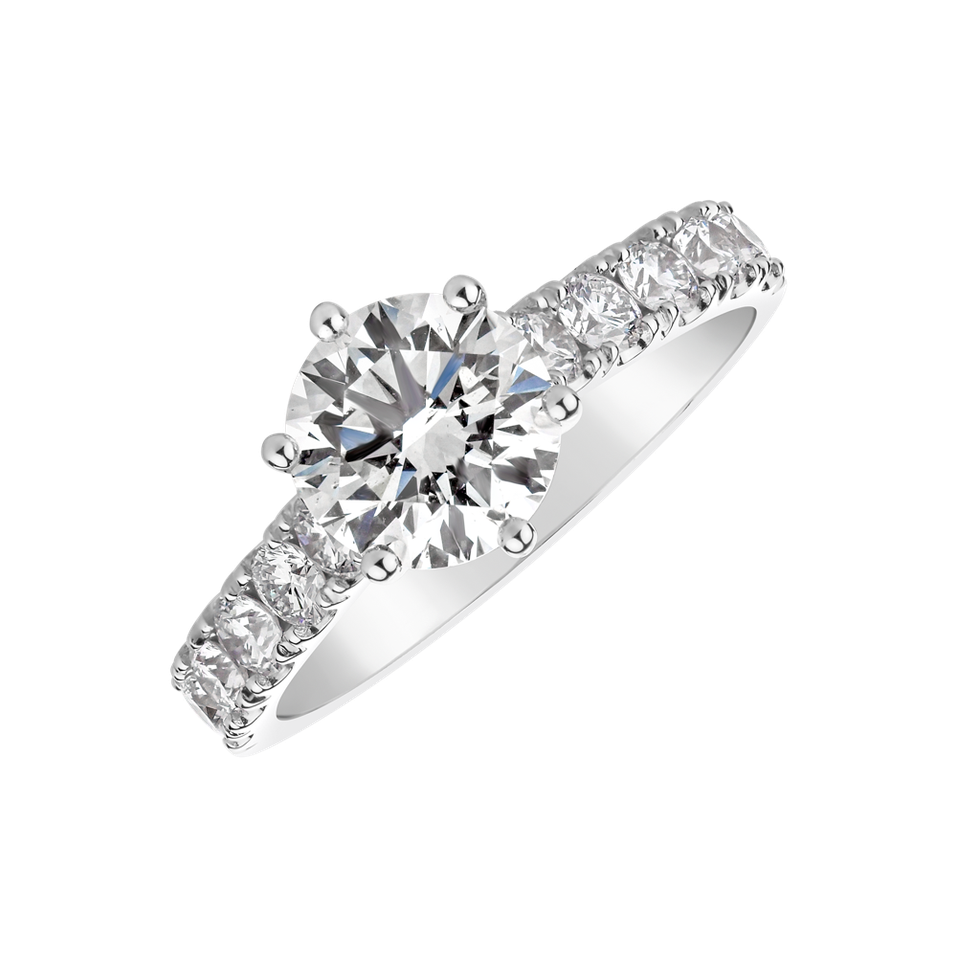 Prsteň s diamantmi Sparkling Love