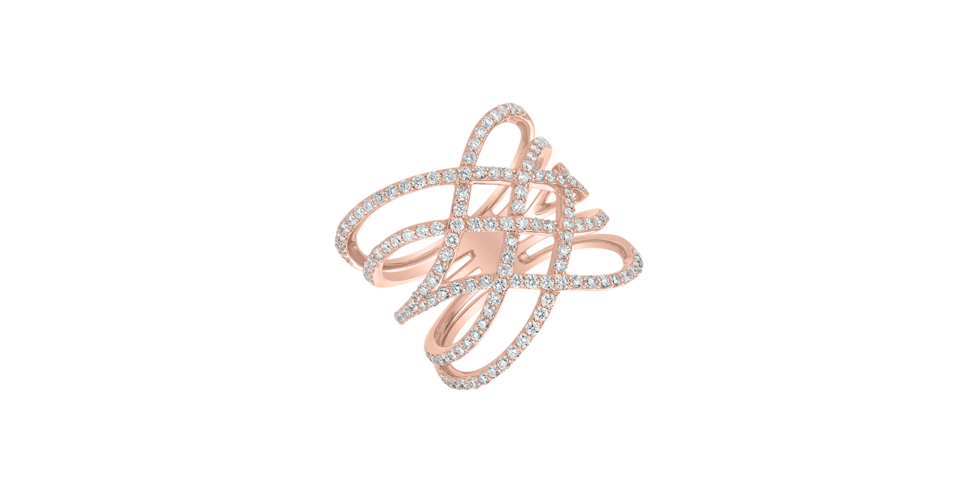 Prsteň s diamantmi Starshine Highness