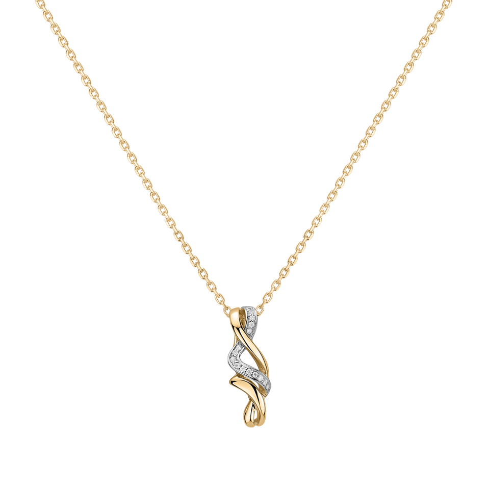 Přívěsok s diamantmi Essential Melody