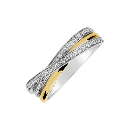 Prsteň s diamantmi Dream Planet