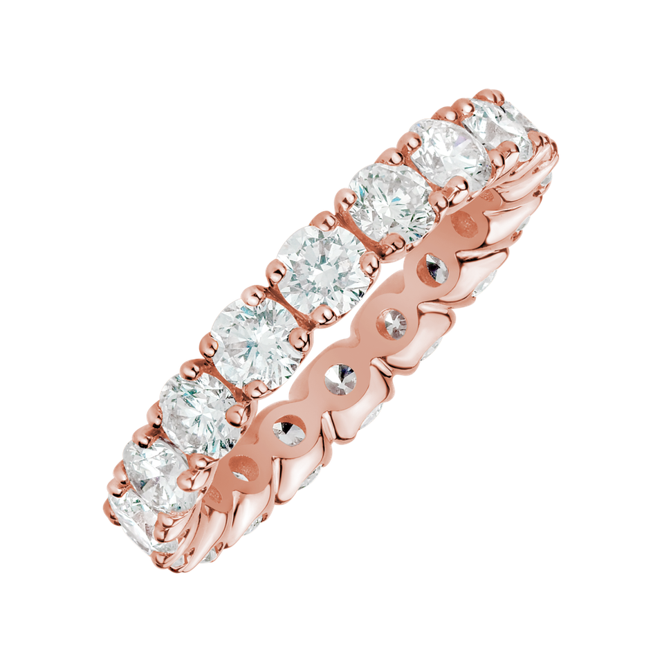 Prsteň s diamantmi Eternal Glow