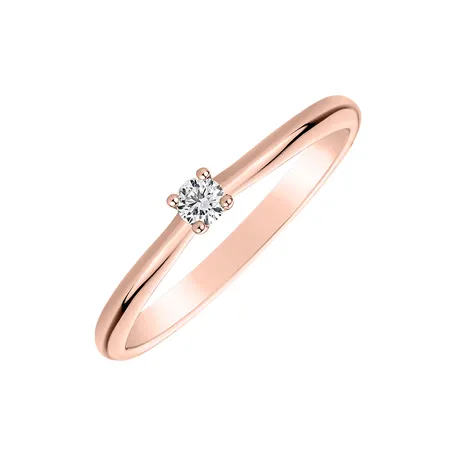 Prsteň s diamantom Divine Love