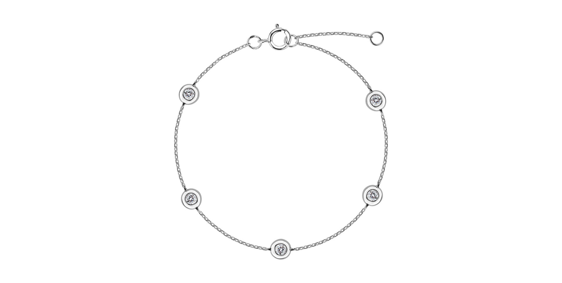 Náramok s diamantmi Sparkling Dots