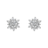 Náušnice s diamantmi Snow Star2