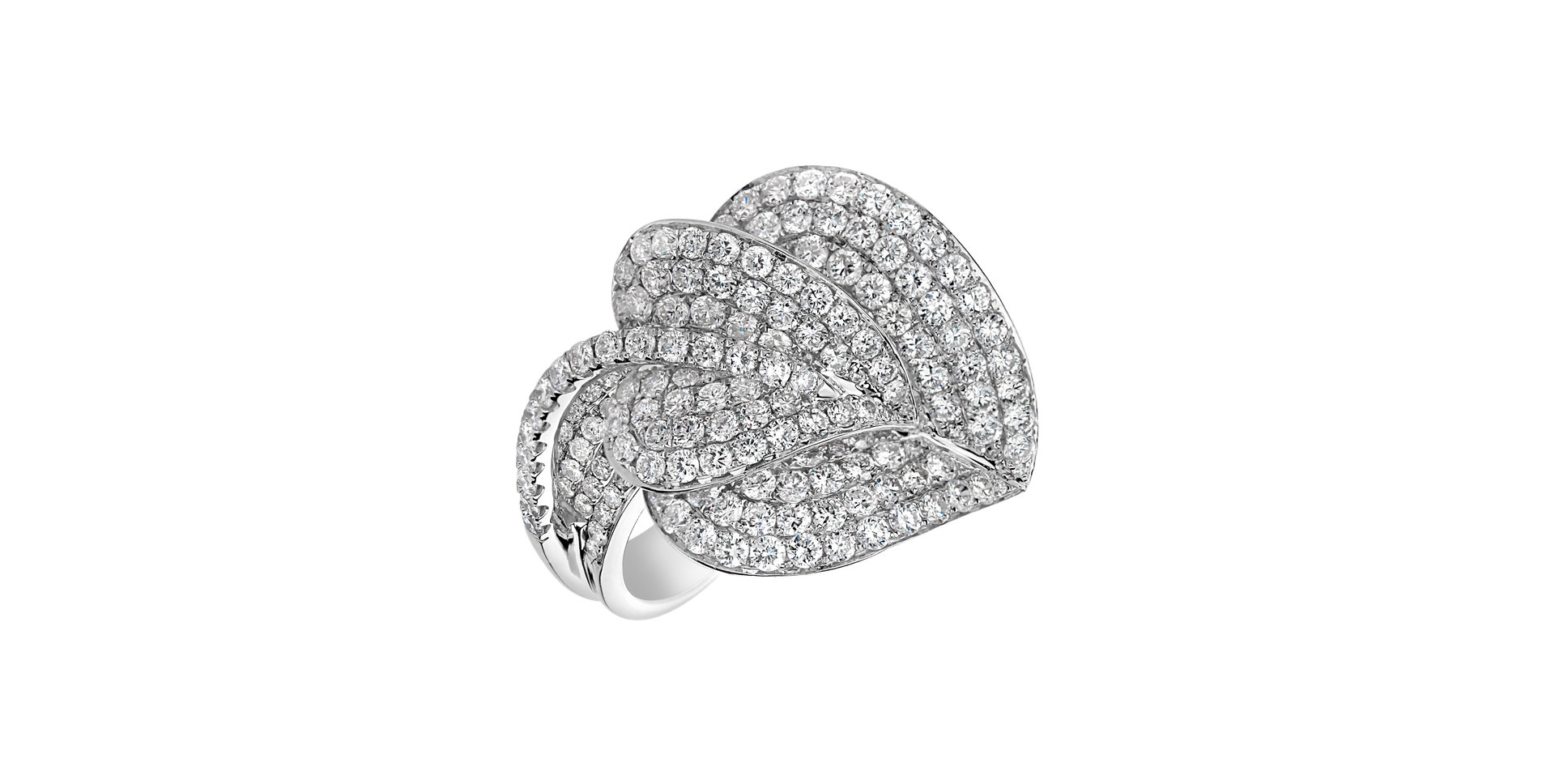 Prsteň s diamantmi Shiny Burdock