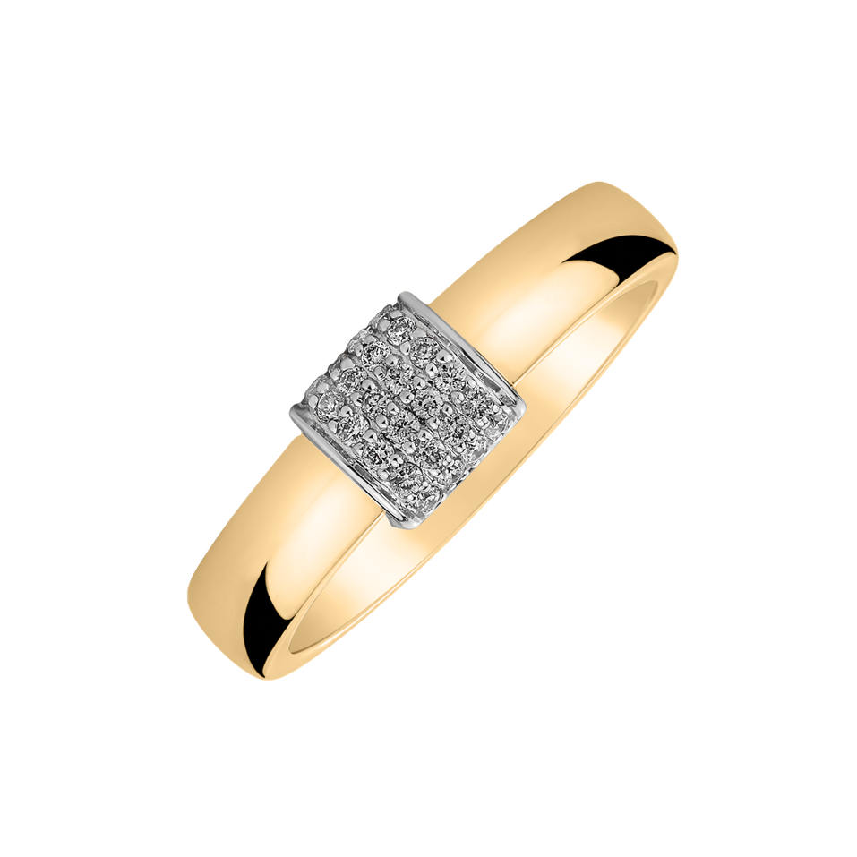 Prsteň s diamantmi Andromeda Secret