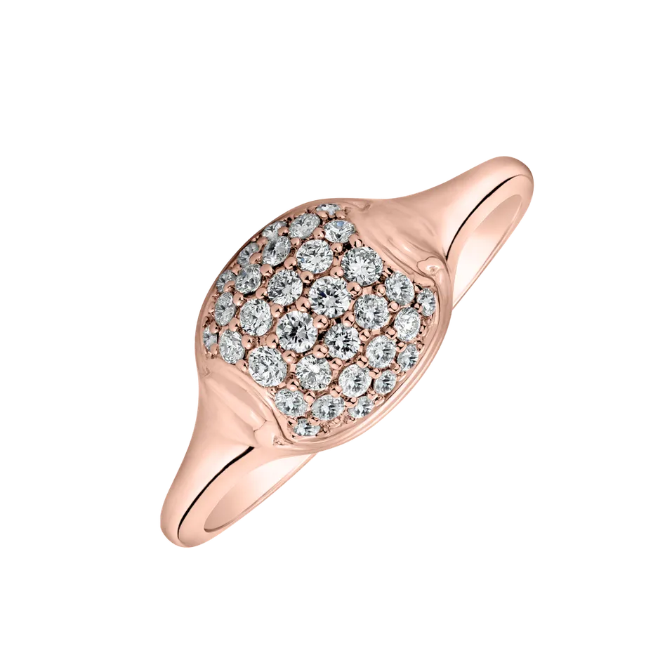 Prsteň s diamantmi Desire Poem