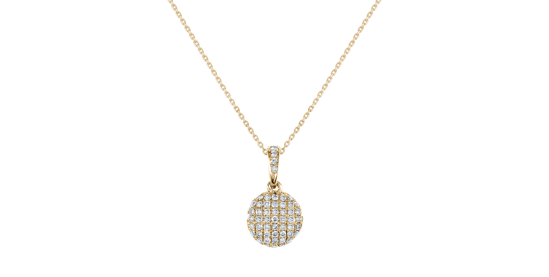 Přívěsok s diamantmi Witching Planet