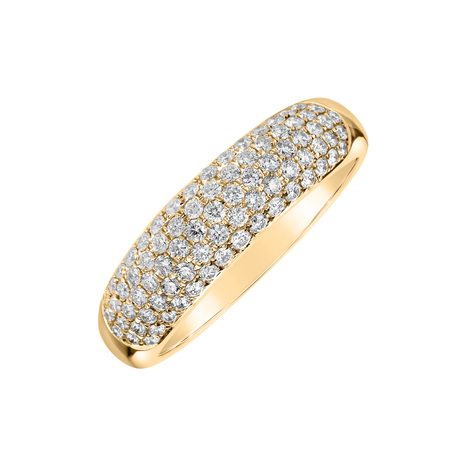 Prsteň s diamantmi Inferno Angel