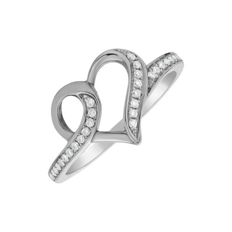 Prsteň s diamantmi Tangled Love