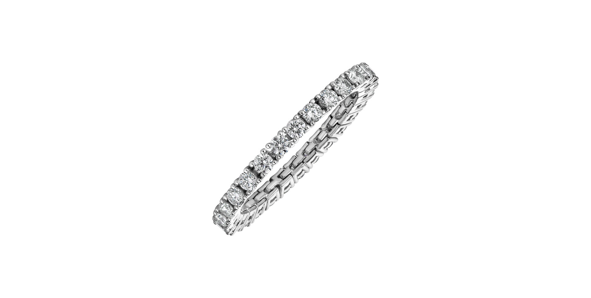 Prsteň s diamantmi Forever Shine