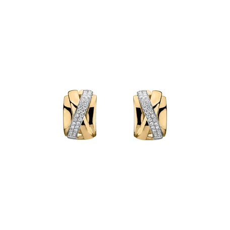 Náušnice s diamantmi Galaxy Signature