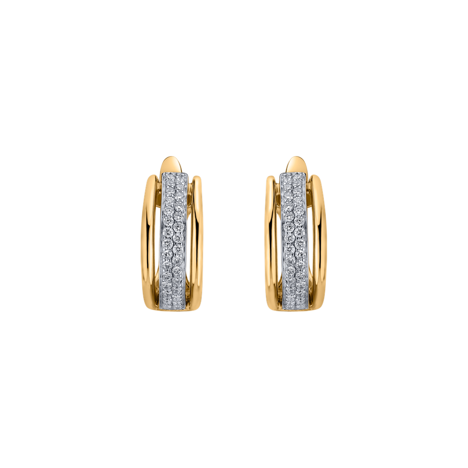 Náušnice s diamantmi Daylight Glory