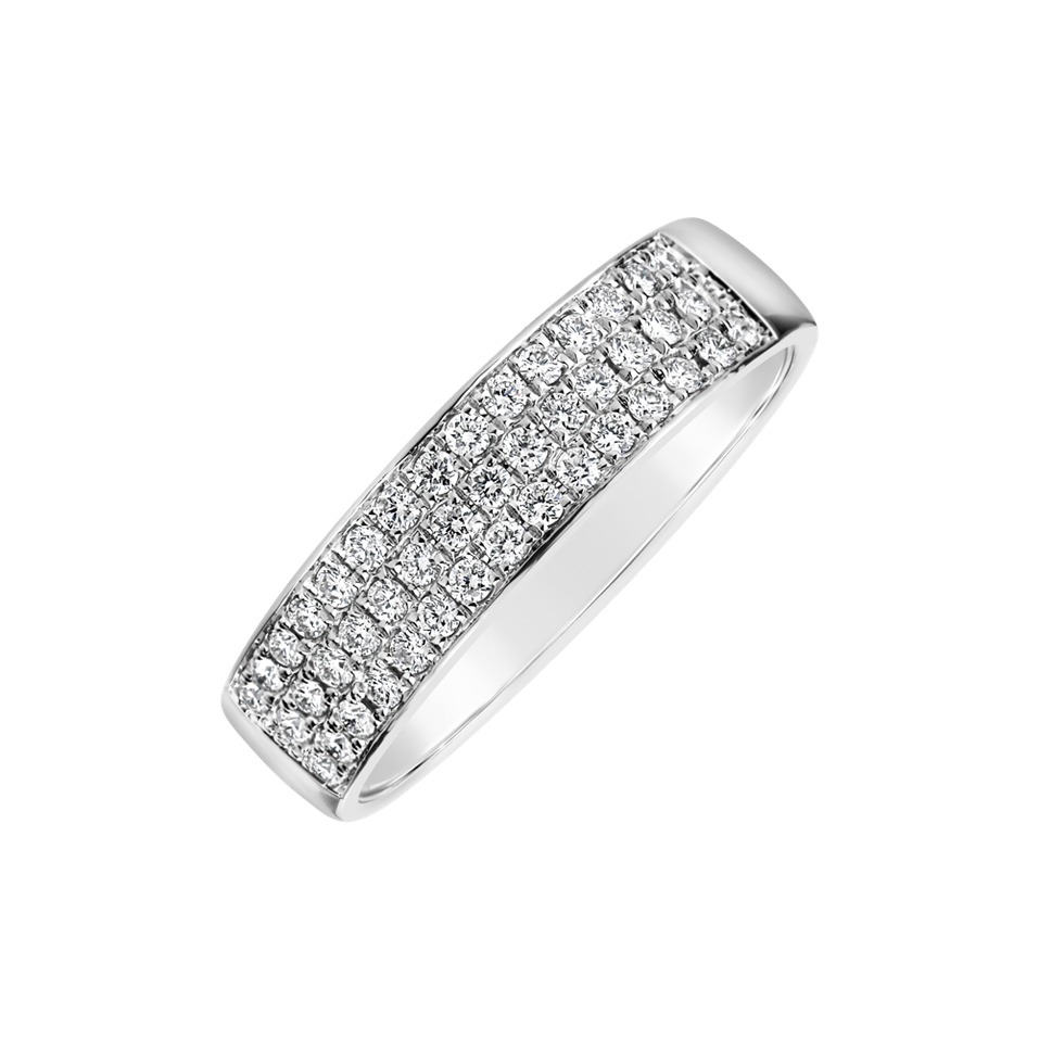 Prsteň s diamantmi Inferno Sing